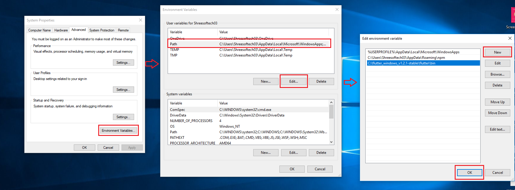 Flutter UI Component