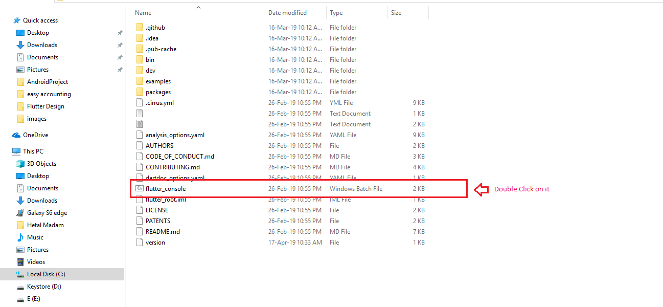 Flutter UI Component